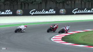 SBK Race 1  Misano 2012 [upl. by Odla]