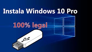 cómo activar Windows 10 Pro de manera sencilla 100 legal [upl. by Eymaj]