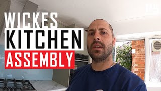 Wickes Kitchen Assembly P5 Final [upl. by Akeryt]