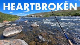 Fishing a Famous Mountain River with a New Rod Tenkara Fly Fishing [upl. by Aroc]