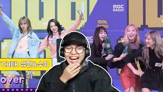 Dreamcatcher  CIDER amp 칼퇴근 Idol Radio Reaction  Fourcwcw [upl. by Adnawyek]