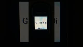 Samsung GTE1150i Bouygues Telecom  Battery Empty [upl. by Ahcim130]