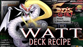 Watt Deck  Ancient Sacred Wyvern Deck  Light Monster Deck  YuGiOh 5Ds Tag Force 5 48 [upl. by Nodnar]