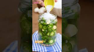 Jalapeño Pickles Recipe  Make Your Own Pickled Jalapeno Rings [upl. by Adonis]