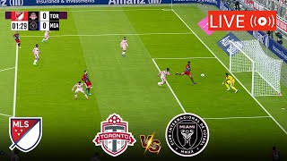 🔴LIVE INTER MIAMI VS TORONTO LIVE STREAMING FULL MATCH  MLS LIVE MATCH TODAY [upl. by Ardnekan]