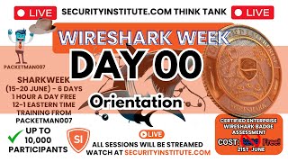 Wireshark Week Free Training and Assessment Badge  Day 01 [upl. by Renfred689]