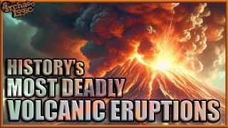 The Deadliest Volcanic Eruptions In Recorded History  Top 5 [upl. by Huberman894]