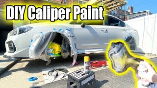 you can paint ANY caliper like this  WRX Caliper Paint DIY [upl. by Lansing808]