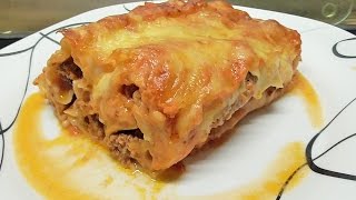 Cannelloni z miesem Kasia ze slaska gotuje [upl. by Acimaj548]