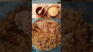 தேனும் தினைமாவும்💪  Foxtail millet recipe shorts [upl. by Trude243]