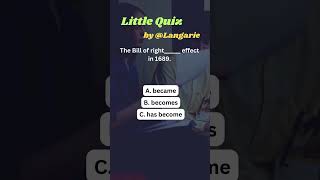 Littlequiz 145 This quick Quiz help me to pass life in UK test lifeinuktest GCSE langaire ielts [upl. by Nomit125]