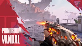 PRIMORDIUM VANDAL SKIN GAMEPLAY  VALORANT PRIMORDIUM SKINS [upl. by Pytlik]