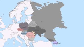 Topografie Landen en hoofdsteden van OostEuropa [upl. by Strenta]