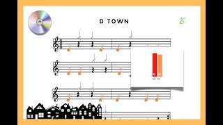 D Town BoomWhacker Playalong with C and D [upl. by Howie941]