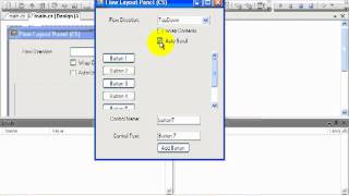 Windows Forms Lesson 5 How to use the FlowLayout Panel [upl. by Wendin]