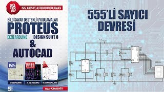 İSİS 24 555 Lİ SAYICI DEVRESİ PROTEUS DERSLERİ [upl. by Mori]