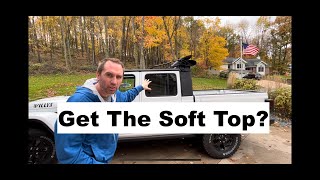 Jeep Gladiator Soft Top  Deep Dive [upl. by Sancha68]