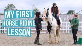 My First Horse Riding Lesson  Cherry Wallis [upl. by Oloapnaig]