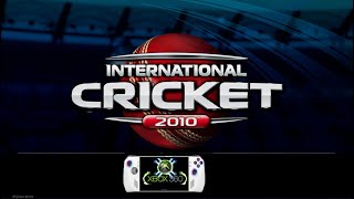 International Cricket 2010 ★ Xbox360 Game playable List  XENIA  ASUS ROG ALLY [upl. by Neslund]