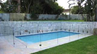 Pool Fence Glass  Fences Around The Pool [upl. by Margret]