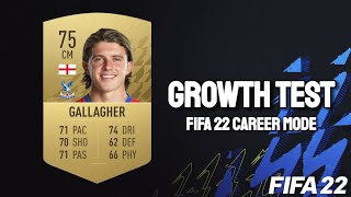 Conor Gallagher Growth Test FIFA 22 Career Mode [upl. by Maffei]