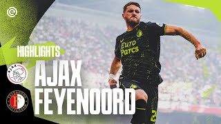 HATTRICK GIMENEZ in a HISTORIC Klassieker 🤩  Highlights Ajax  Feyenoord  Eredivisie 20232024 [upl. by Leinehtan]