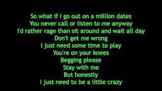 Avril Lavigne  What The Hell Lyrics [upl. by Ylesara]