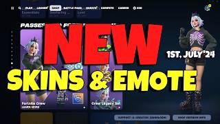 Fortnite Item Shop Update 1st July 2024 CH5 S3 [upl. by Enilada269]