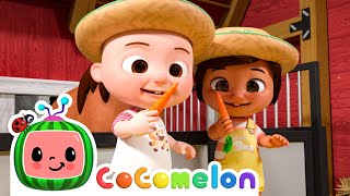 Yes Yes Vegetables 🥕 Sing Along with Nina  CoComelon Nursery Rhymes amp Kids Songs [upl. by Irrehc927]