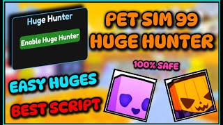 🎃 Pet Sim 99  Huge Hunter Script  Halloween Event  Giveaway 🎃 [upl. by Stieglitz]