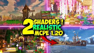 2 SHADER MCPE 120 TERBAIK SAAT INI   Shaders for mcpe 120  mcpe shaders 120  shaders [upl. by Sorcim]