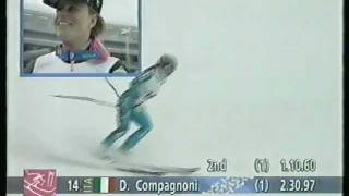 Lillehammer 94 Womens GS  Gold Deborah Compagnoni [upl. by Eisenberg]