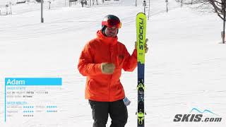 Adams ReviewStockli Laser AX Skis 2021Skiscom [upl. by Paapanen]