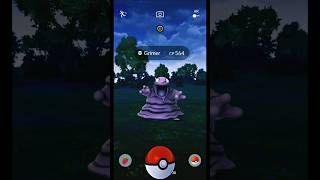 Pokemon GO Indonesia  Catch Grimer CP 564 Shorts [upl. by Ib497]