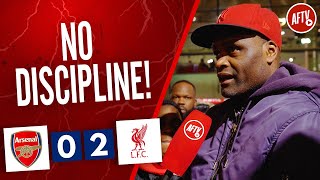 Arsenal 02 Liverpool  Another Red Card No Discipline Yardman [upl. by Gunning]