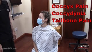 Coccyx Pain Tailbone Pain HELPED by Dr Suh Gonstead Chiropractic NYC [upl. by Torrie]