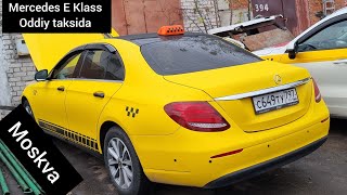 Mercedes E Klass oddiy taksida Moskva 🇷🇺🚖 [upl. by Goldarina]