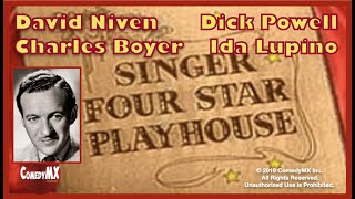 Four Star Playhouse  Season 3  Episode 32  Uncle Fred Flits By  David Niven Dick Powell [upl. by Ecinaej]