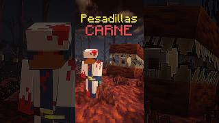 MOD de PESADILLAS de carne ☠️  minecraft [upl. by Ennaecarg]