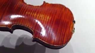 J D Kraemer Violin made in 2009 [upl. by Sachs]