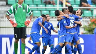 IR Iran vs Thailand AFC U19 Championship 2014 Group Stage [upl. by Delmer683]