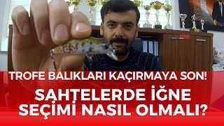 Kullandığımız Sahtelerin İğneleri Nasıl Olmalı Balık Tercihimize Göre İğne Tercihi [upl. by Papotto]