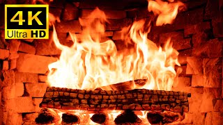 The BEST Cozy Relaxing Christmas Fireplace 4K UHD amp Crackling Fire Sounds with Burning Logs [upl. by Batchelor168]