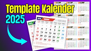 Template Kalender 2025 [upl. by Courtenay]