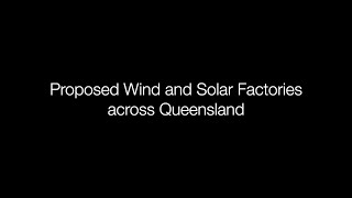 Proposed renewable energy projects across Queensland [upl. by Latsryc]