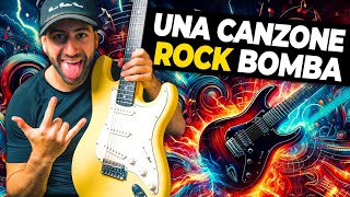 TUTORIAL DI UNA CANZONE Rock PAZZESCA DA SUONARE [upl. by Narda]