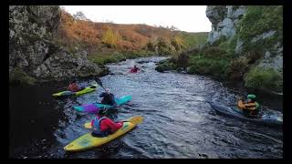 Dirlot Gorge River Thurso Caithness Kayak Club [upl. by Leahcimdivad]