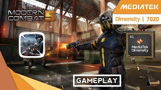 Modern Combat 5 mobile FPS  MediaTek Dimensity 7020 Infinix NOTE 40 Pro 5G [upl. by Korenblat]