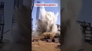 Work is like a game🤡 adamrose funny constructioncomedy construction [upl. by Douglass]