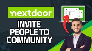 How to Invite People to Community on nextdoor 2024 [upl. by Ielarol]